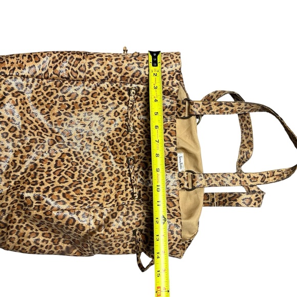 Neiman Marcus Tan & Black Leopard Print
Tote Bag Animal Print Lux - Picture 9 of 9